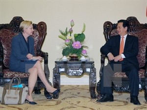 At the meeting (Source: VNA)